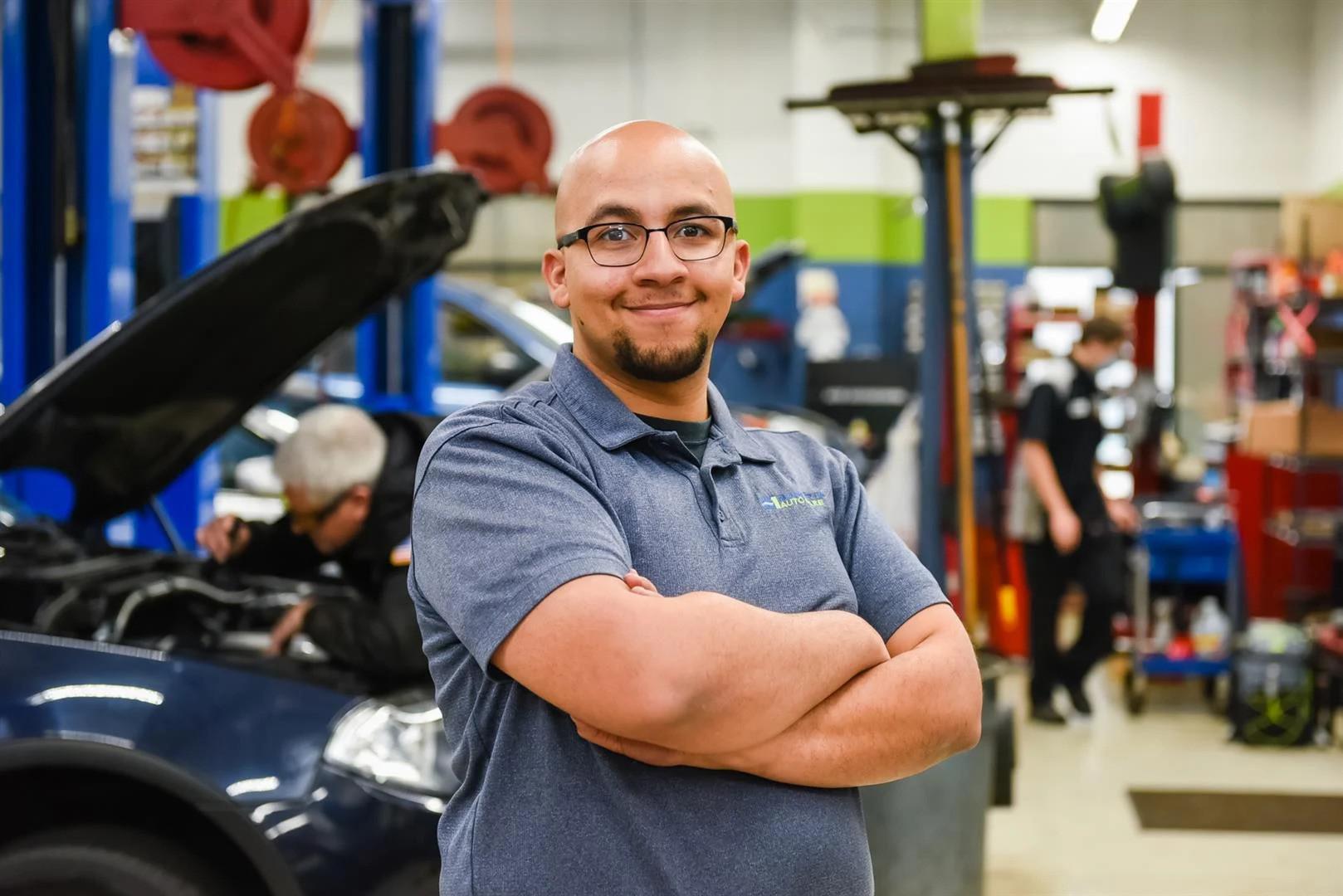 Mechanic at Work at Honest1 Auto Care Eagan East